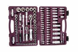 UTS0108 Набор инструмента универсальный 1/4&quot;, 1/2&quot;DR, 108 предметов
