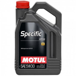 Масло мотор. MOTUL  SPECIFIC MB 229.52  5W30 (5л.) (1*4)