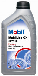 Масло трансм. 80W90 Mobil Mobilube GX GL-4 пластик (1 л.) 1*12 шт.