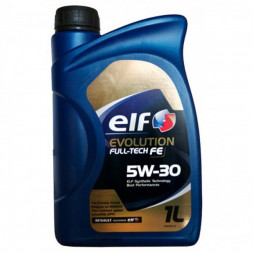 Масло мотор.  5W30 ELF Evolution FULL-TECH FE ACEA C4 пластик (1 л.) 1*12 шт.