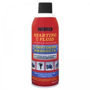 ABRO Стартовая жидкость (аэроз.) 312 гр. 1*12шт