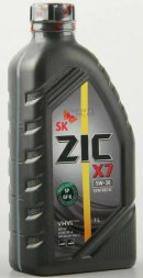 Масло мотор.  5W30 ZIC X7 SP GF-6 пластик (1 л.) 1*12 шт.