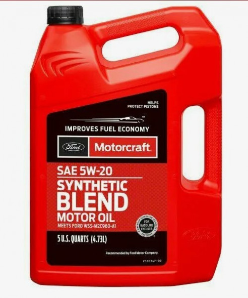 Масло моторное Motorcraft Premium Synthetic Blend SAE 5w20, 5л. 1*4 шт.