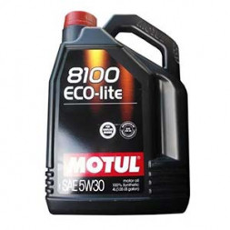 Масло мотор. MOTUL  5W30 8100 ECO-LITE (5л) 1*4 шт.