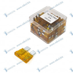 Предохранитель флажковый Евро 5А NOVO-PRO (к-т=100шт)