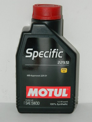 Масло мотор. MOTUL  SPECIFIC MB 229.52  5W30  1л (1*12шт)