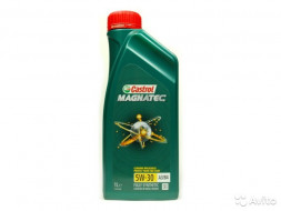 Масло мотор.  5W30 Castrol Magnatec А3/В4 SL пластик (1 л.) 1*12 шт.