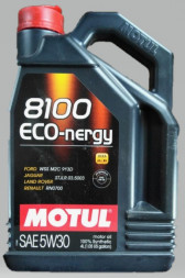 Масло мотор.  5W30 MOTUL 8100 ECO-NERGY SL A5/B5 пластик (4 л.) 1*4 шт.