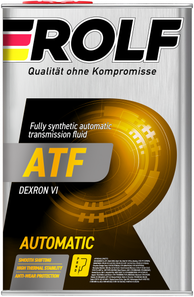 Масло трансм. ROLF ATF Dexron VI 4л (1*4шт)