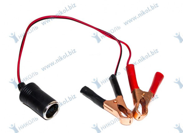 Прикуриватель (гнездо) с крокодилами