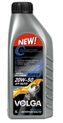 Масло мотор. 20W50 Волга-Ойл Super API SG/CD 1л (1*12шт)