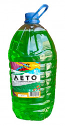 Летний омыватель стекол ZAREVA зеленый (Яблоко) (5 л.) 1*2 шт.