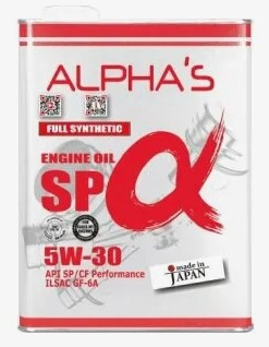 Масло моторное ALPHA’S   5W30   API SP, ILSAC GF-6A Fully S 4L