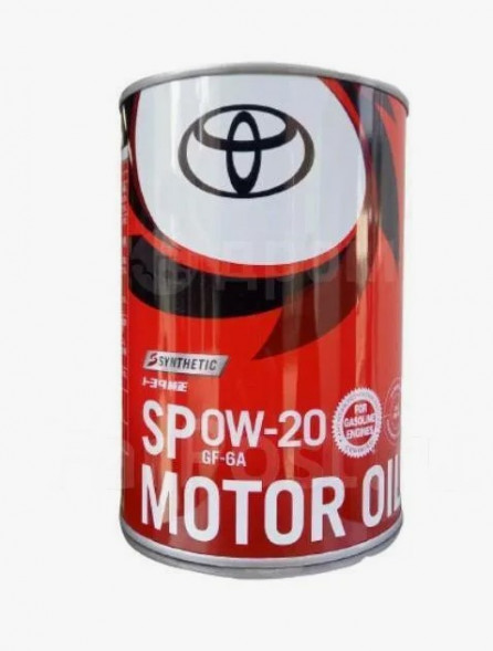 Масло мотор. 0W20 Toyota   SP  GF-6A (1л) (24шт)