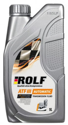 Масло трансм. ROLF ATF III  (1л) пластик  1*12шт
