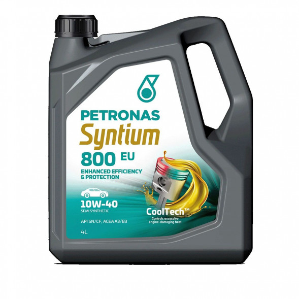 Масло мотор. 10W40 PETRONAS SYNTIUM 800 EU SN, A3/B4  4л (1*5шт)