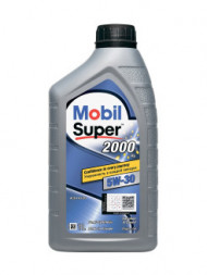 Масло мотор.  5W30 Mobil Super 2000 X1 (1 л.) пластик 1*12 шт.