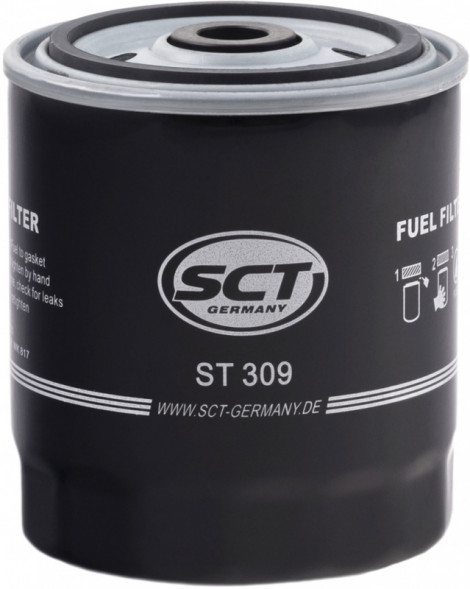 Фильтр топливный SCT ST 309-MERCEDES SPRINTER/VITO/VARIO  95-06/SSANGYONG/KORANDO/MUSSO/REXTON