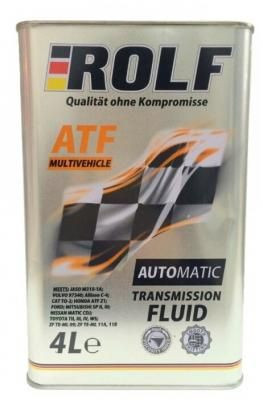 Масло трансм. ROLF ATF Multivehicle ПЛАСТИК (4л) 1*4шт