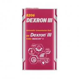 Трансм. масло MANNOL ATF DEXRON III автомат (4л.) metal