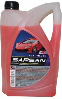 Антифриз &quot;Sapsan&quot; (Red)  5кг (1*3шт)