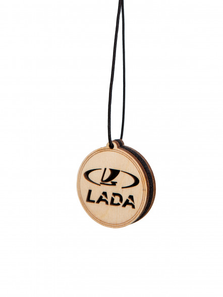 Автоподвеска ЛАДА с ароматизатором круг.