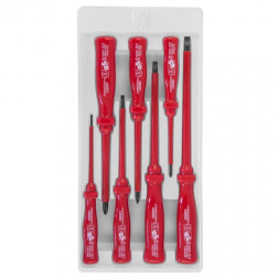 D02AC07S Набор отверток стержневых диэлектрических, 7 предметов