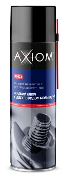 A9628 Жидкий ключ с дисульфидом молибдена AXIOM 650 мл 1*12шт