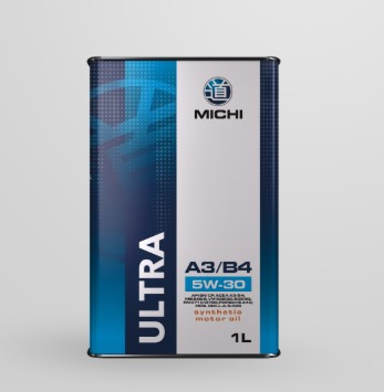 Масло мотор. 5w30 Michi Ultra A3/B4 1л