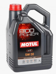 Масло мотор.  5W30 MOTUL 8100 POWER SP пластик (5 л.) 1*4 шт.