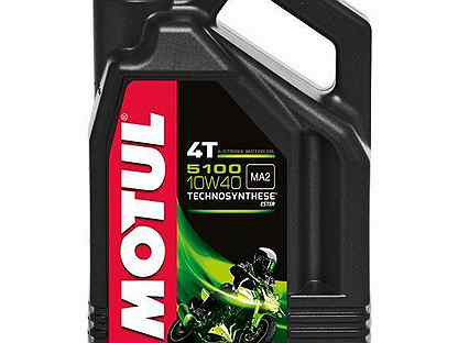 Масло мотор. MOTUL 10W40 5100 4Т (4л) 1*4 шт.