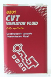 Трансм. синтетич. масло MANNOL 8201 CVT Variator Fluid (1л.) metal 1*12шт.
