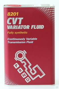 Трансм. синтетич. масло MANNOL 8201 CVT Variator Fluid (1л.) metal 1*12шт.