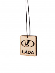 Автоподвеска ЛАДА с ароматизатором прямоуг.