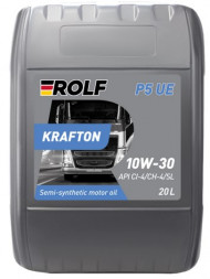 Масло мотор. 10W30 ROLF KRAFTON P5 UE  (ПЛАСТИК) 20л