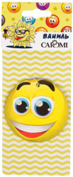 Ароматизатор картонный CAROMI &quot;Смайлик&quot; Ваниль&quot;