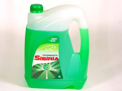 Зимний омыватель стекол SIBIRIA&quot; -20 С  (4л)  1*3шт