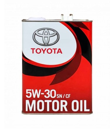 Масло мотор. 5W30 Toyota SN/CF (Japan) (4л) 1*6шт.