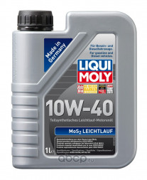 Масло мотор. Liqui Moly 10W40 MoS2-LF SL/CF (п/син) 1л (1*6шт)