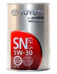 Масло мотор.Toyota  5W30 SN/CF (Japan) (1л) (ЖБ) 1*24шт.