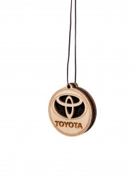Автоподвеска ТОЙОТА с ароматизатором круг.