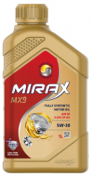 Масло моторное  MIRAX MX9 5W30 ILSAC GF-6A API SP 1л (1*12шт)