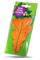 Ароматизатор воздуха Листик "Кофе-ваниль"