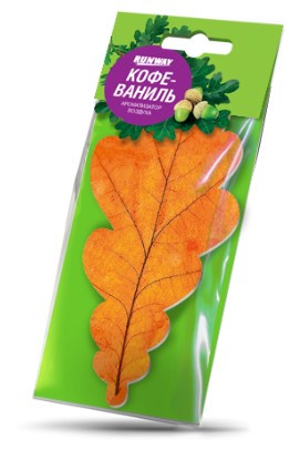 Ароматизатор воздуха Листик &quot;Кофе-ваниль&quot;