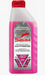 Антифриз A-50 SIBIRIA G12+ (КРАСНЫЙ) 1кг (1*12шт)