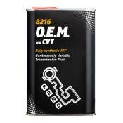 Трансм. синтетич. масло MANNOL 8216 O.E.M. for CVT (1л.) metal 1*12шт.