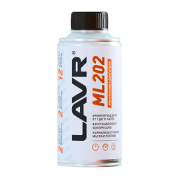 Ln2502 Раскоксовыватель двигателя ML-202 (для двигателей до 2-х литров), LAVR 185 мл. (20шт)