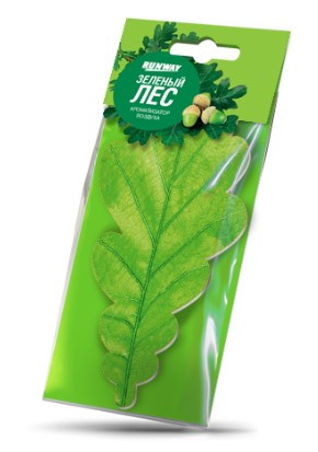 Ароматизатор воздуха Листик &quot;Зеленый лес&quot;