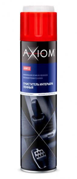 A9812 Очиститель интерьера пенный AXIOM 800 мл 1*12шт
