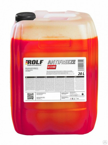 Антифриз ROLF HD G12+ violet concentrate  20л